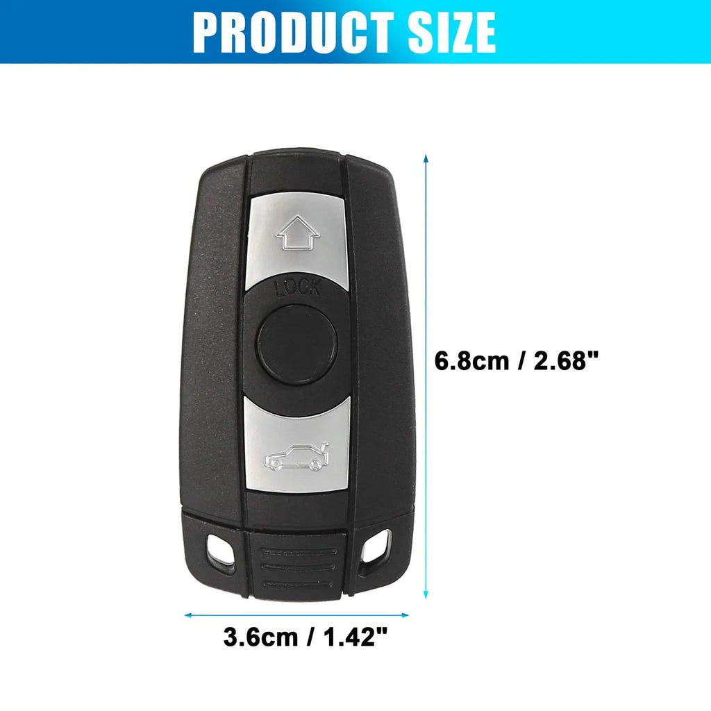 Remote Key Fob for BMW 3 Series 5 Series 7 Series X5 X6 (E90 E92 E93)