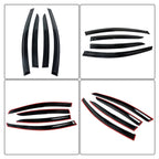 Set of 4 Window Visors for Hyundai Elantra Sedan (2017–2020)