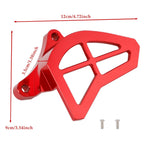 Sprocket Guard Cover for Yamaha YZ125 (1993–2004) - Aluminum, Red