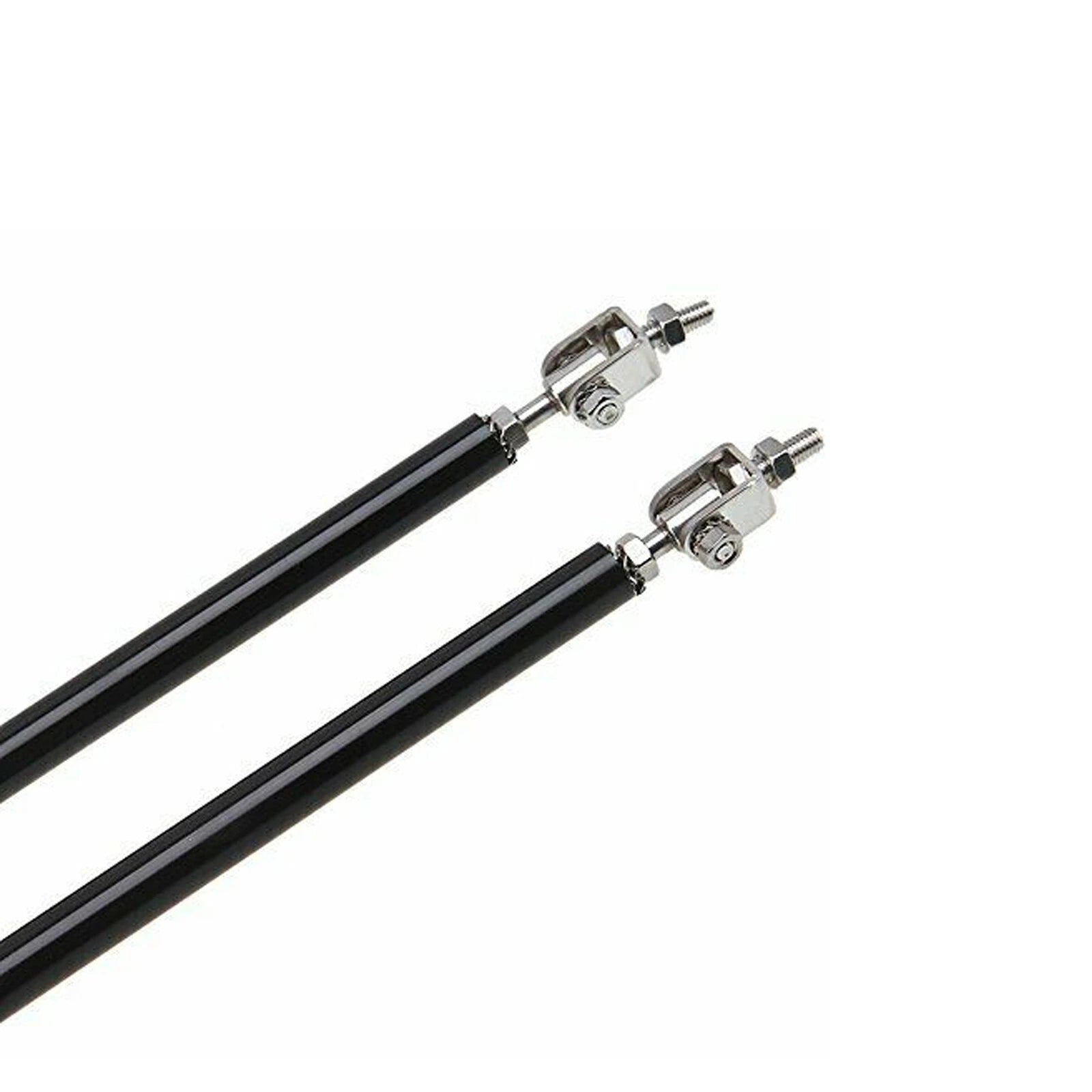 For Honda Civic (2016-2021) Adjust Black 6"-9" Strut Rod Front Bumper Lip