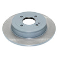 DuraGo Rear Rotors & Akebono ProACT Ceramic Brake Pads Kit for Accent Rio