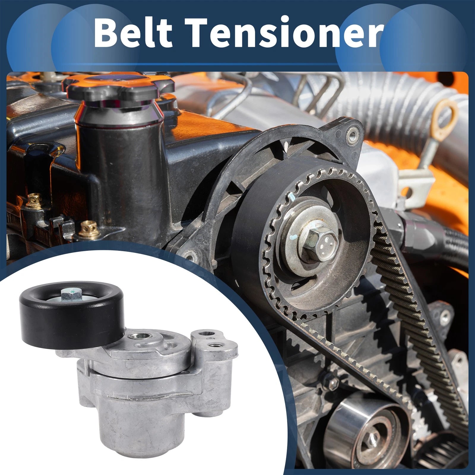 Belt Tensioner for Mitsubishi L200 2.4L (2018–2021) No. 1345A119 Metal 1 Pc