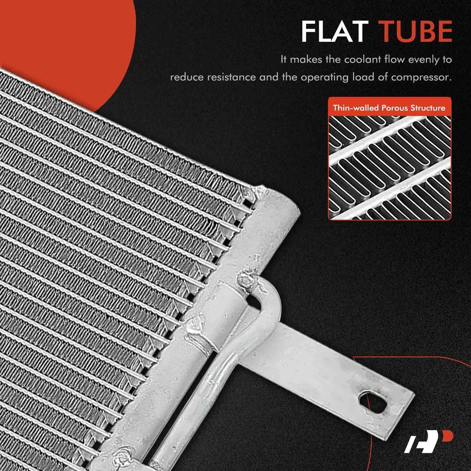 A/C Condenser with Drier for Chevy Tahoe Suburban Cadillac Escalade (2000–2014)