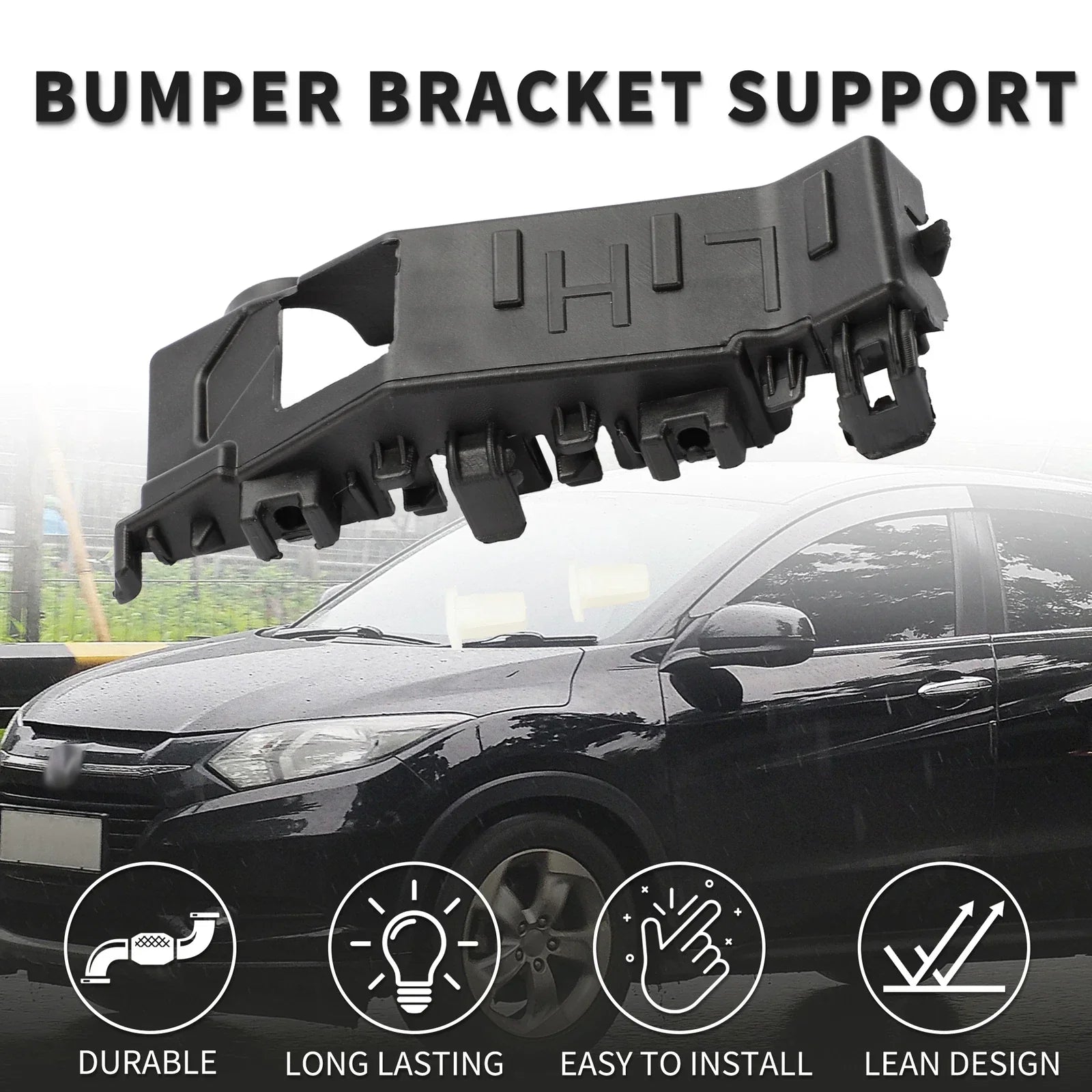 Left Front Bumper Retainer Bracket for Hyundai Tucson (2016-2021)