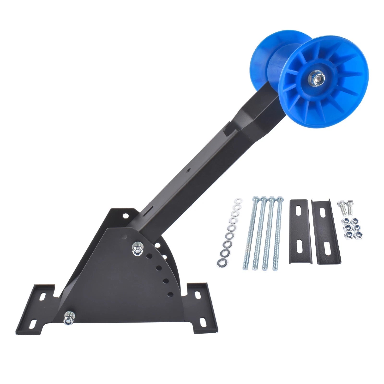 Adjustable Trailer Winch Mount for 3-4" W x 4" H Tongue (1200 lbs)