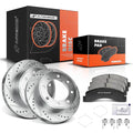 Front Disc Rotors & Ceramic Pads for Ford F-250 Super Duty (1999–2004)
