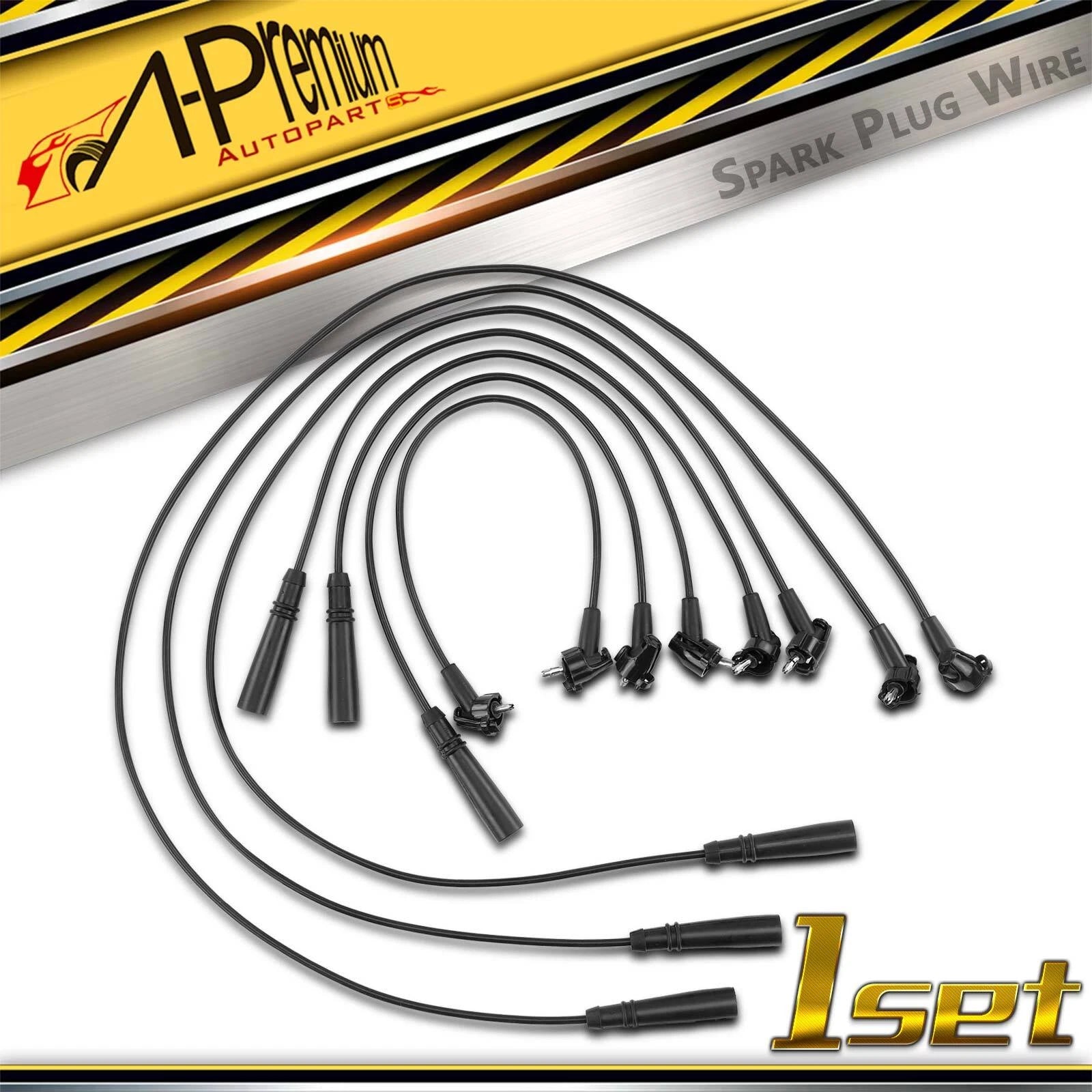 Spark Plug Wire Set for Toyota Pickup 4Runner T100 (1991-1995)