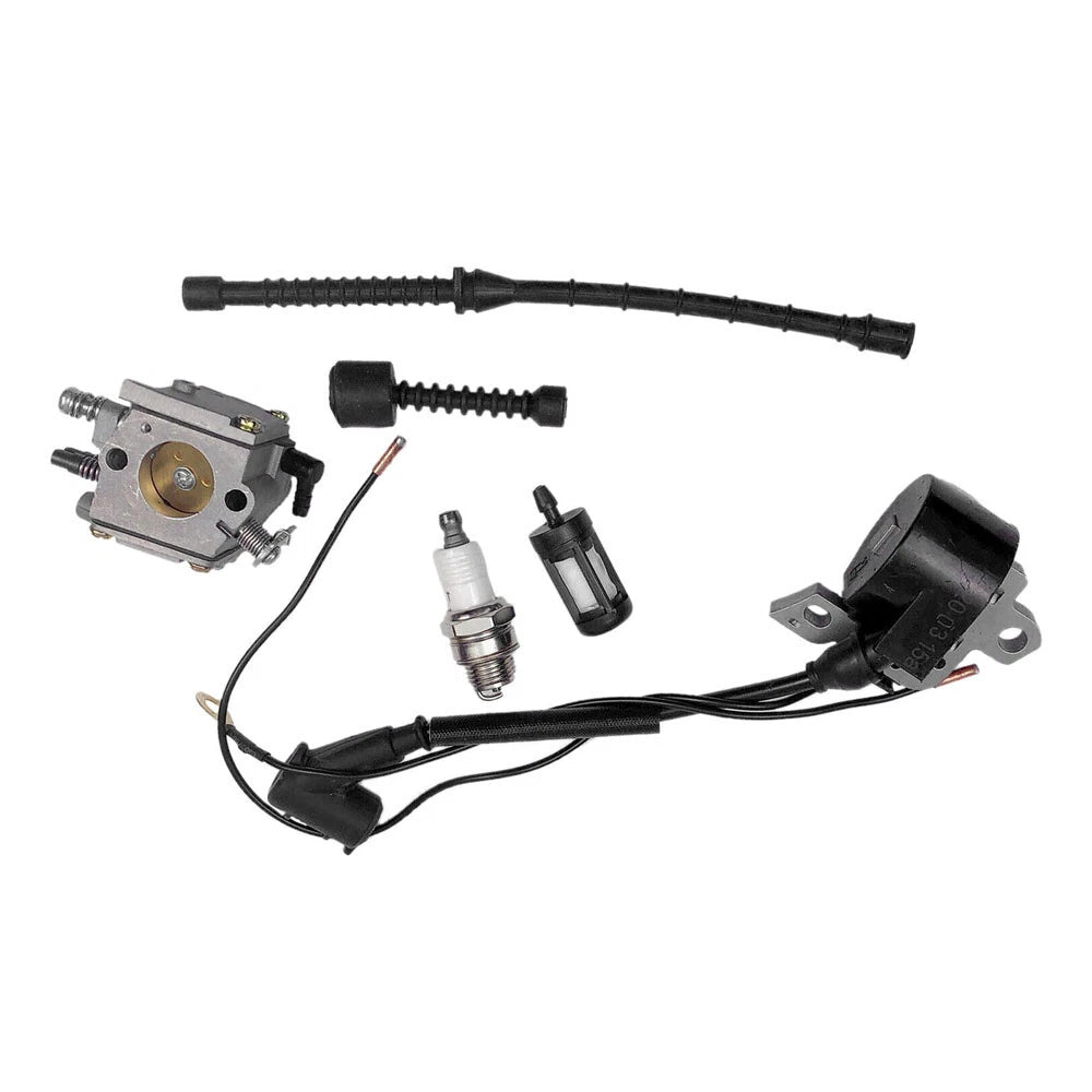 Carburetor Ignition Coil Fuel Filter Kit for STIHL 038 MS380 MS381 (N/A)