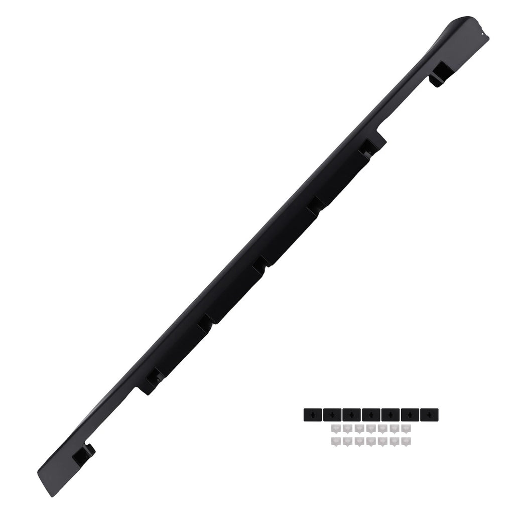 Side Skirt Extension Lip for Ford Fusion Titanium (2013–2017) Black