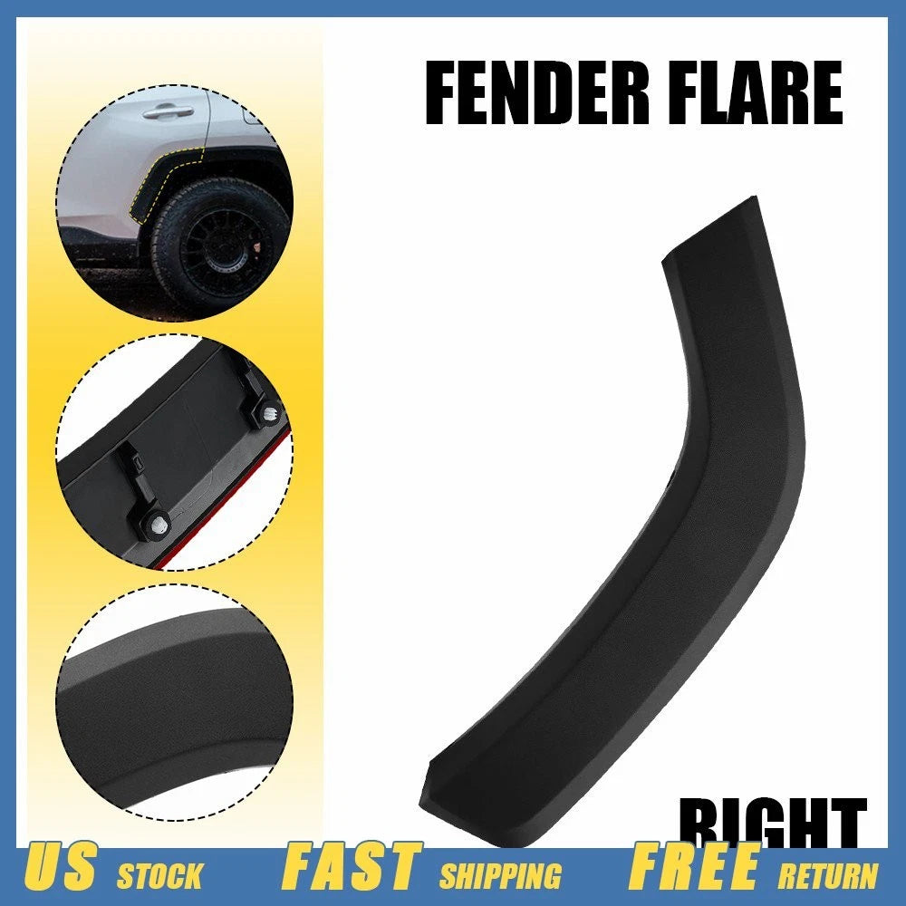 Right Rear Door Flare Arch Trim Molding for Toyota RAV4 (2019–2024)