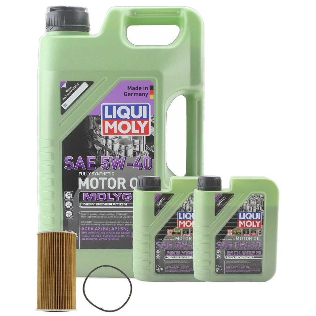 7L Engine Oil Change Kit for Audi TT RS Quattro (2017–2023) - 5W40 Molygen