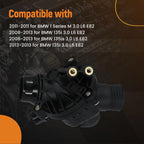 Engine Cooling Thermostat for BMW 335i 335xi ActiveHybrid 5 7 (2011–2013)