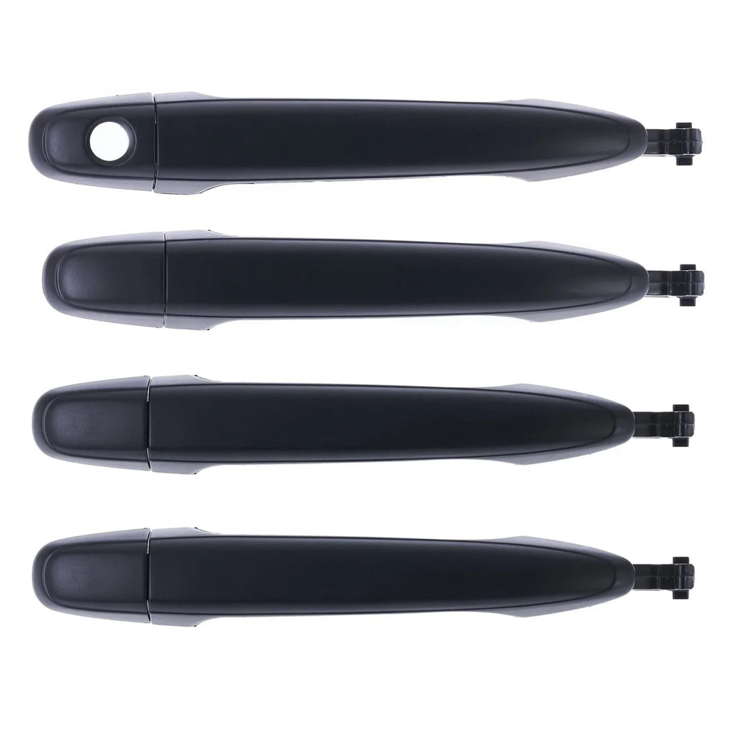 Door Handle Outer 4 x Black for Toyota Camry (2006–2011)
