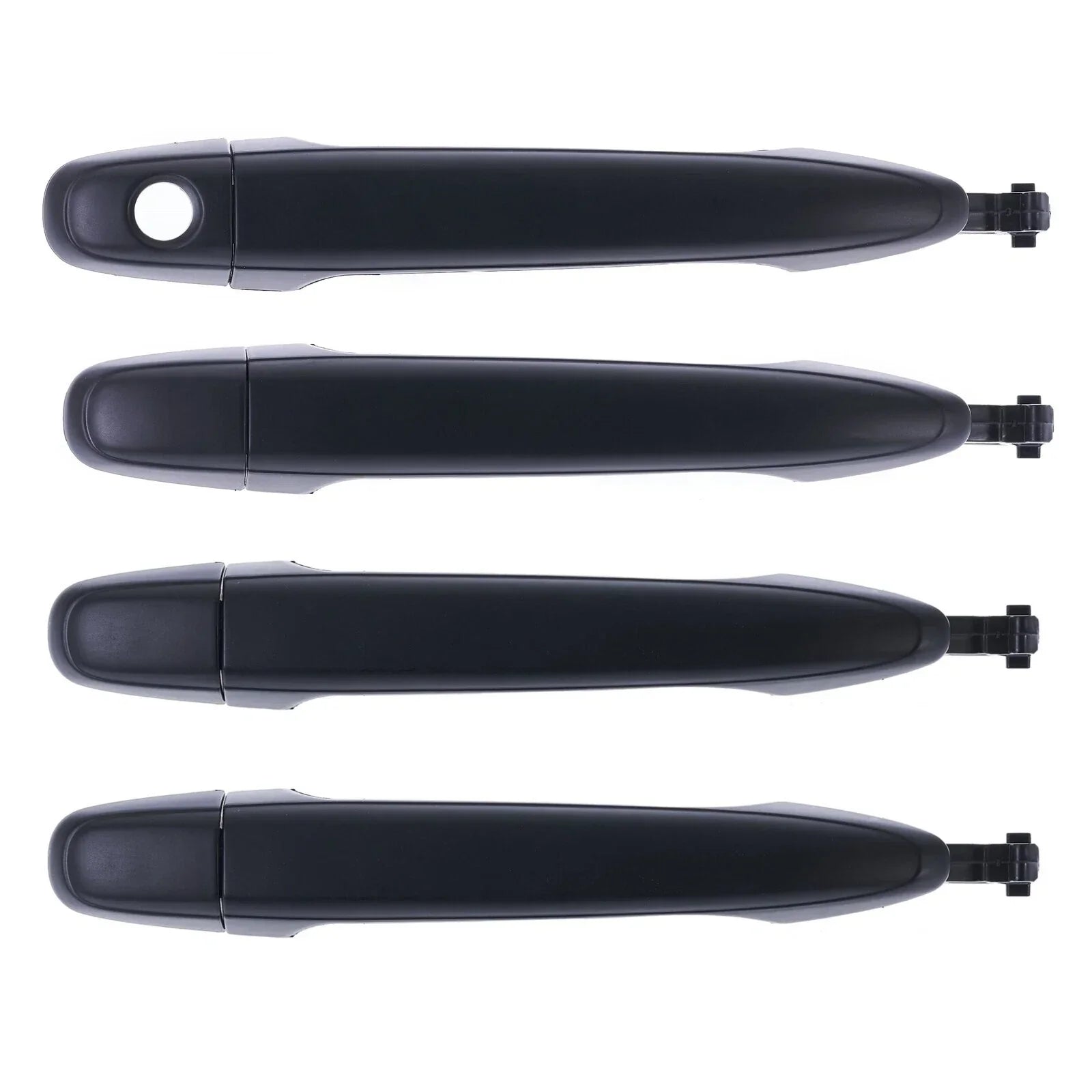 Door Handle Outer 4 x Black for Toyota Camry (2006–2011)