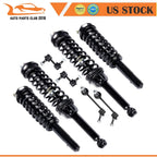 8pc Front Rear Struts Assemblies Sway Bar End Links for Honda CR-V (1997–2001)
