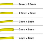 Fuel Hose Set (5 Sizes, 1 Meter Total Length) for Outdoor Power Tools