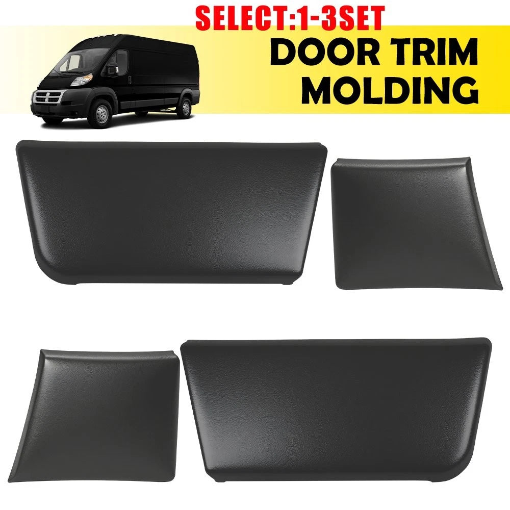 Front Door Molding Trim Set for RAM ProMaster 1500 2500 3500 (2014–2018)