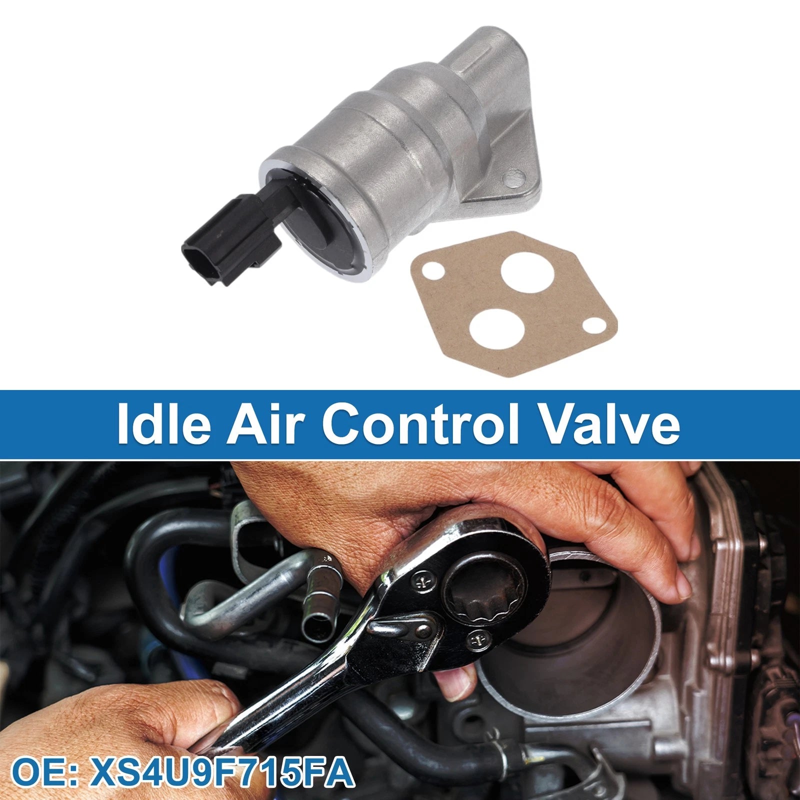 Idle Air Control Valve for Ford Focus (2002–2004) No.XS4U9F715FA