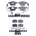 PowerStop Z23 Carbon-Fiber Ceramic Disc Brake Pads Kit for Audi A6 (2012–2018)