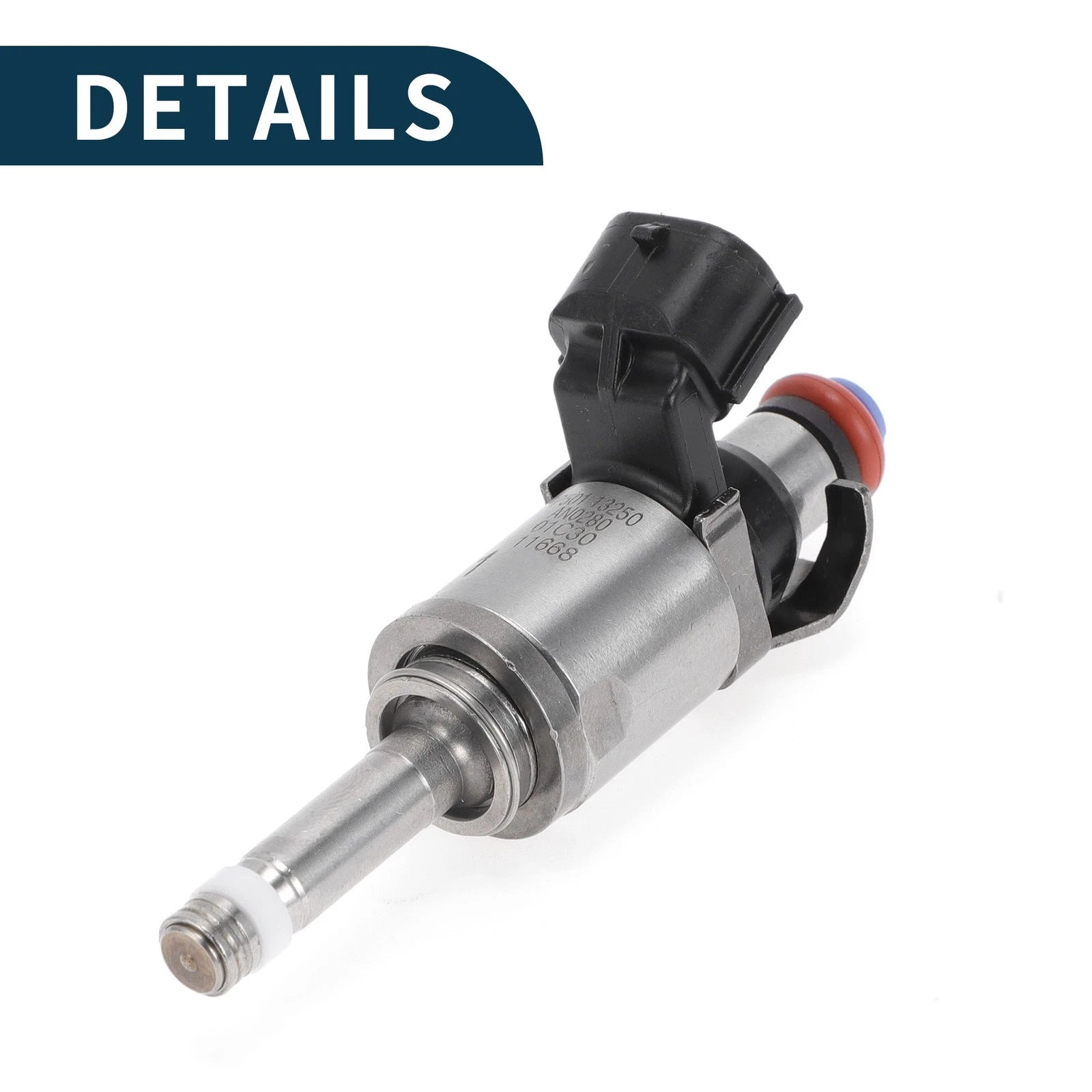 Fuel Injector P50113250 for Mazda 3 2.0 (2016) 1 Pc Black