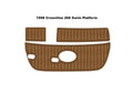EVA Faux Foam Teak Deck Flooring Mat for Crownline 266 (1998)