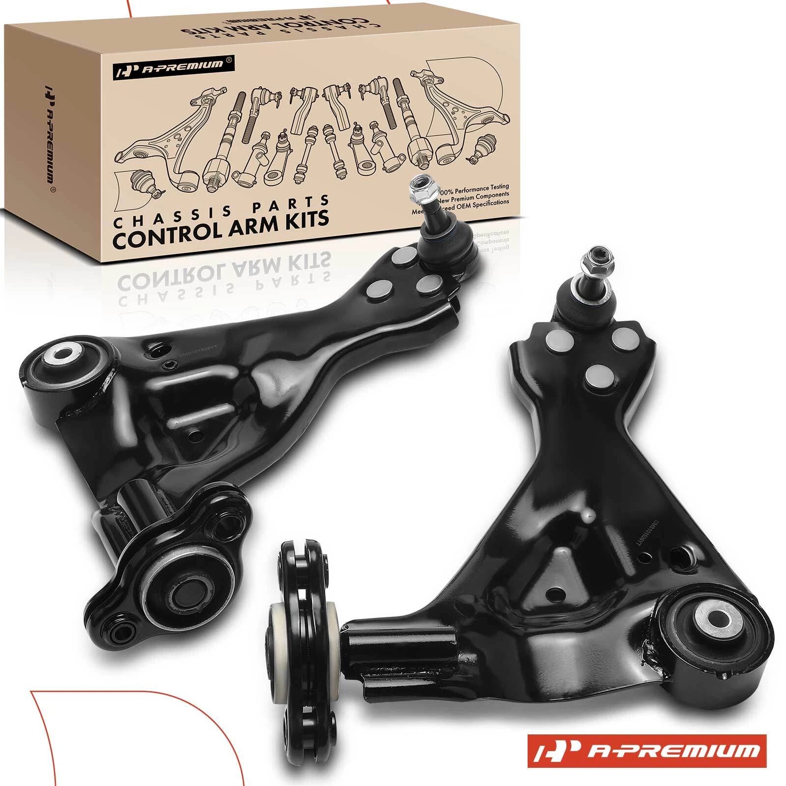 2Pcs Control Arm with Ball Joint Front Lower for Mercedes-Benz Metris (2016–2023)