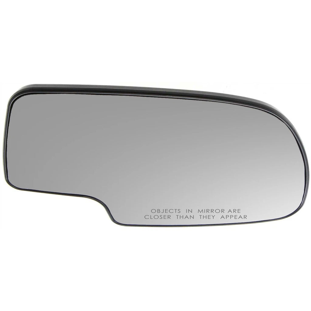 Power Mirror Glass with Backing Plate for Chevy Silverado GMC Sierra