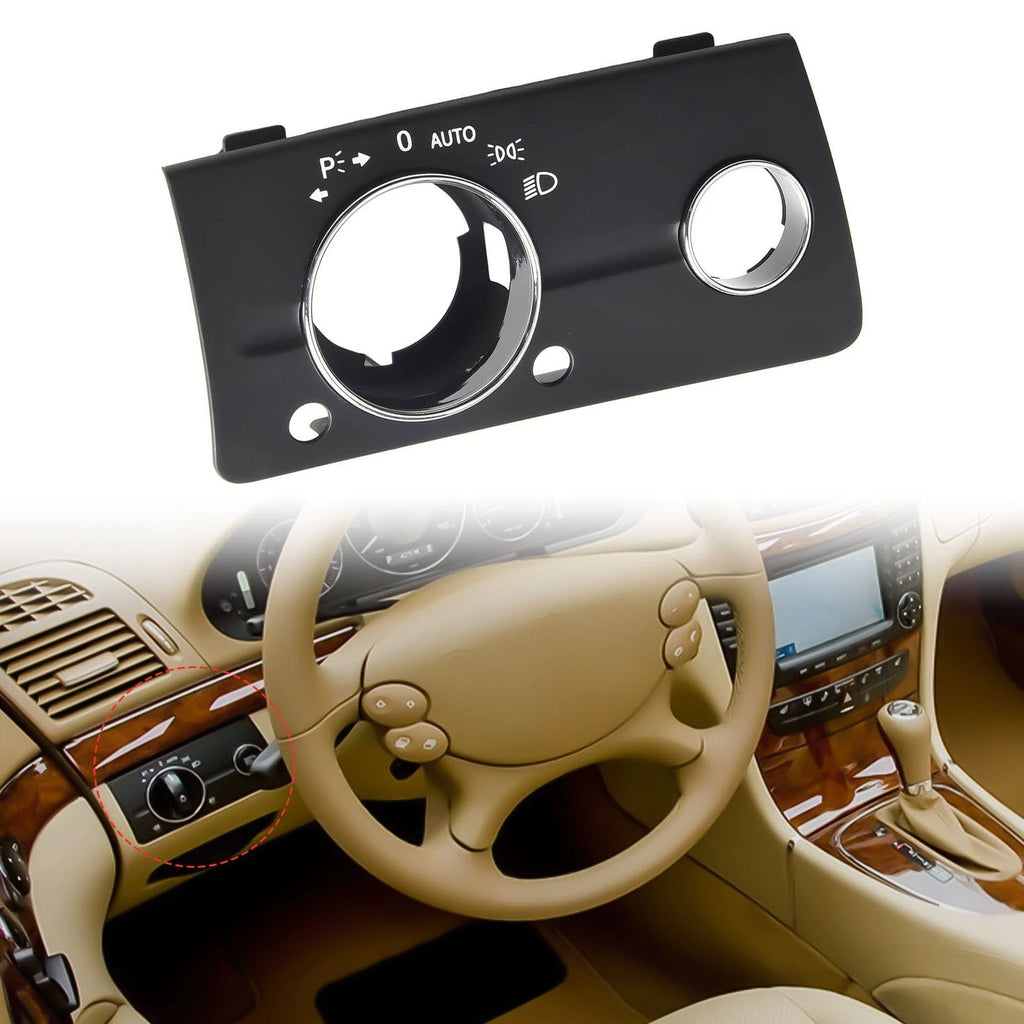 Headlight Switch Panel Cover for Mercedes-Benz W211 E Class (2003–2008)