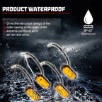 Set of 4 Raptor Style Amber Lens Grille LED Lights for Toyota RAV4