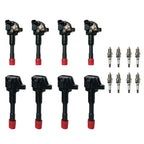 Set of 8 Ignition Coils and Spark Plugs for Honda Civic Hybrid (2006–2011)
