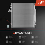 A/C Condenser with Bracket & Receiver Drier for Ford Ranger (2019-2023)