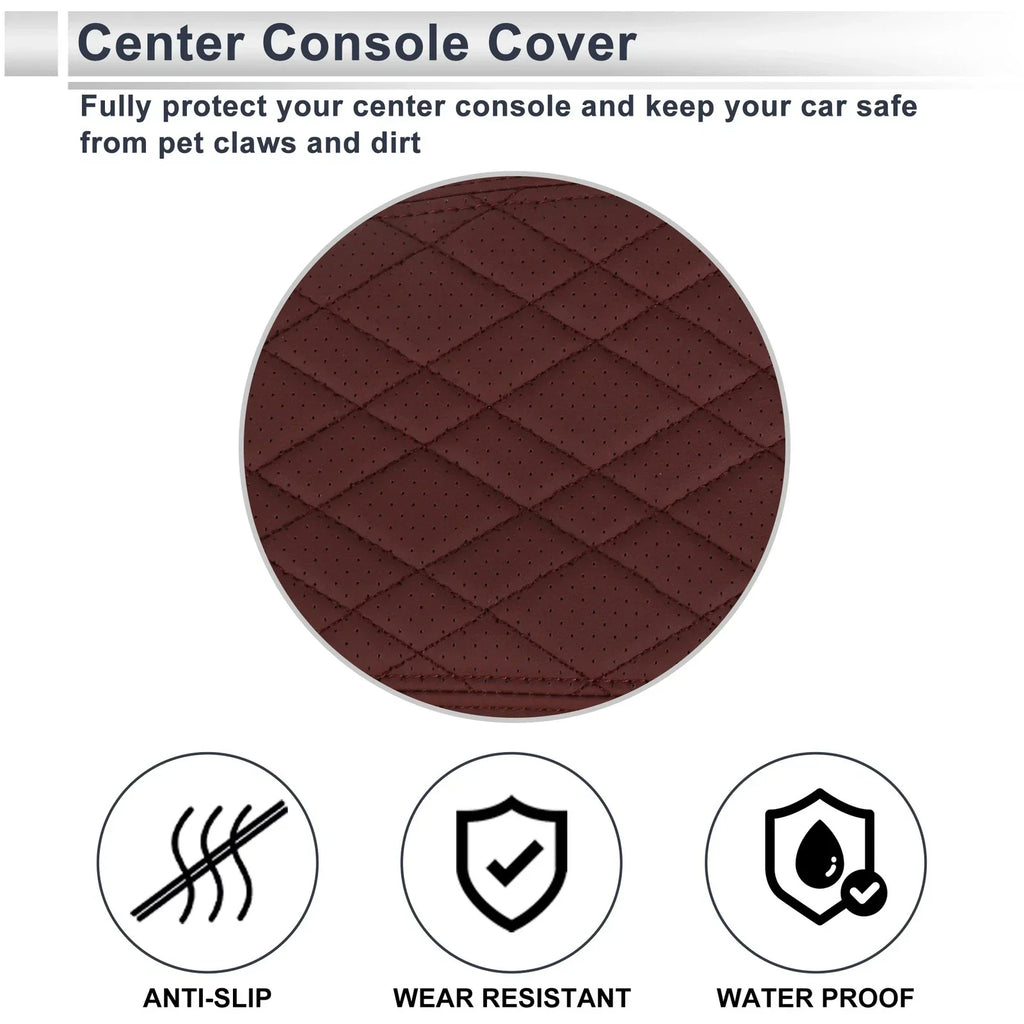 Center Console Cover for BMW 1 Series (2012-2018) Wine Red