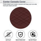 Center Console Cover for BMW 1 Series (2012-2018) Wine Red