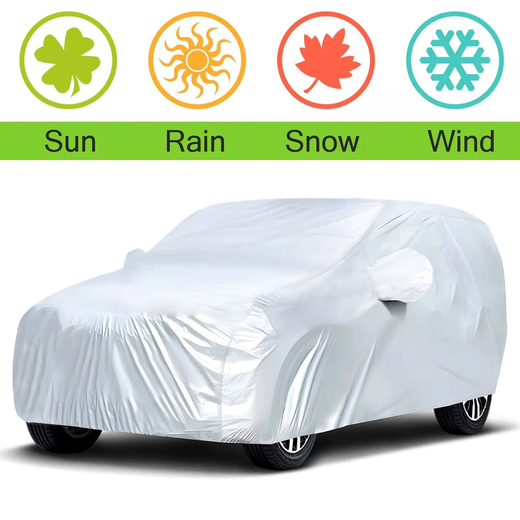 Universal Full SUV Car Cover Waterproof Breathable UV Rain Dust Resistant
