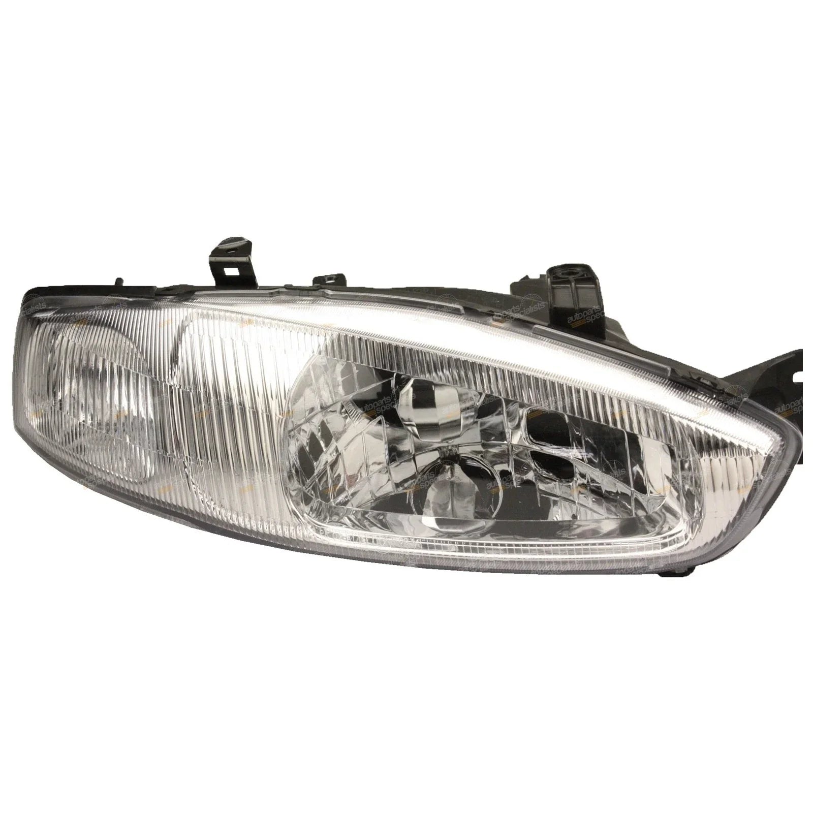 RH Chrome Headlight for Mitsubishi CE Lancer Mirage Coupe Hatch (1998-2004)