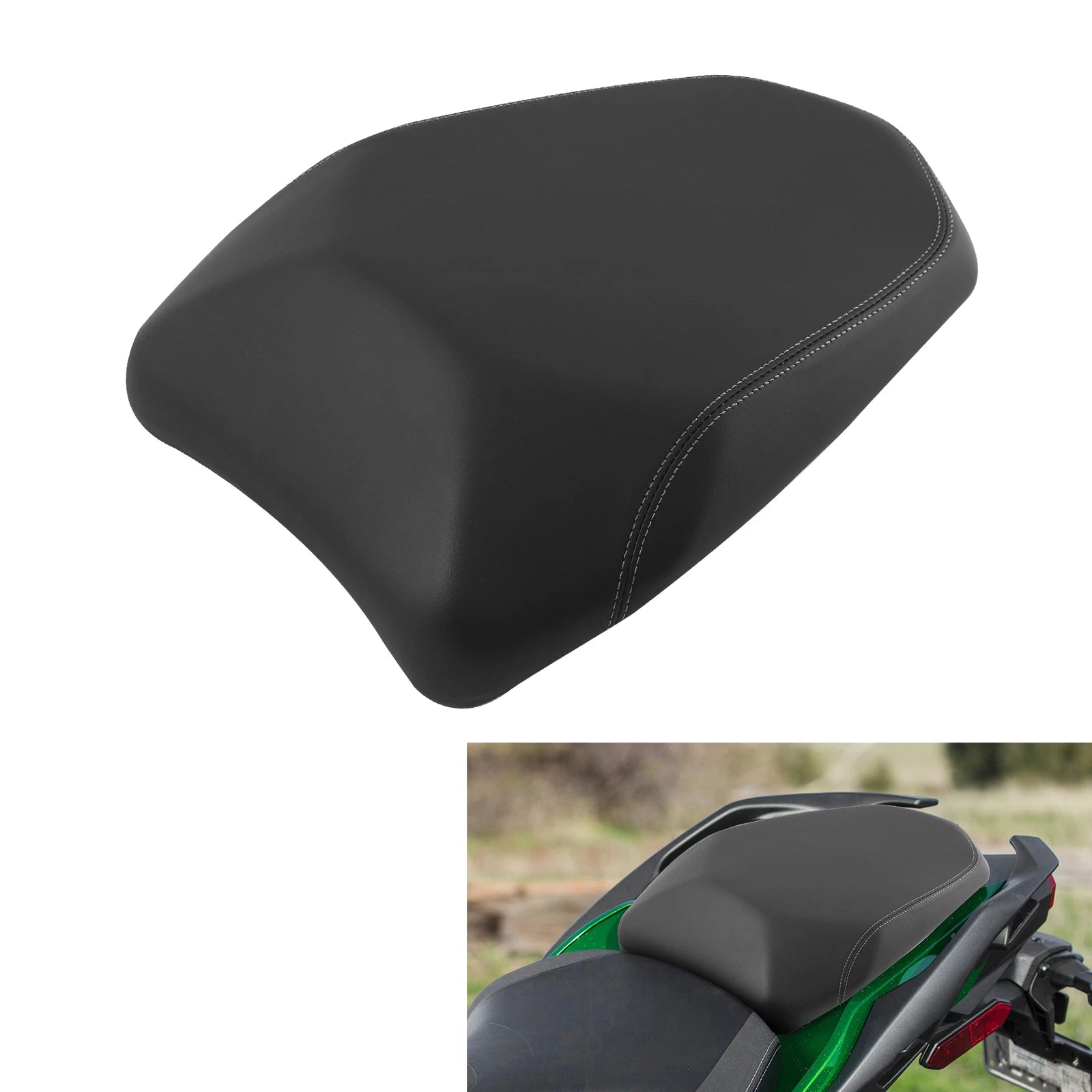 Rear Passenger Seat Pillion for Kawasaki Ninja H2 SX (2018–2021)
