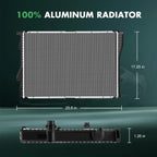 Radiator for BMW 528i 1999-2000, 540i 1999-2003, 525i 2001-2005