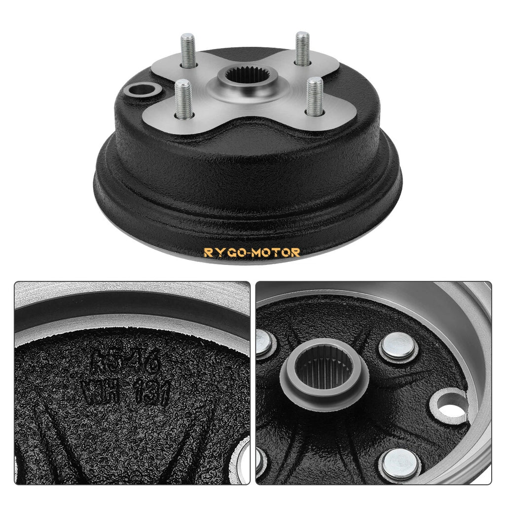 2 Front Wheel Brake Hubs for Yamaha ATV (3HN-25111-02-00, 3HN-25111-01-00)