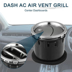 Air Vent Panel for Ford F150 (2004–2008) Air Conditioning Grille Silver Tone