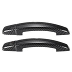 2X Car Exterior Door Handle Cover for Chevy Camaro (Carbon Fiber Pattern)
