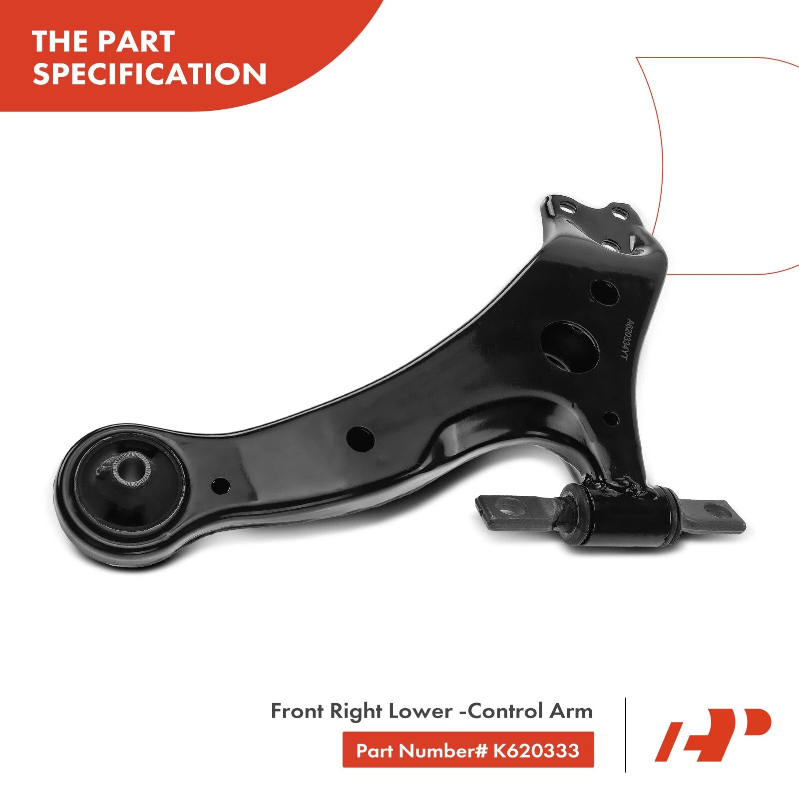 Front Lower Control Arm Ball Joint and Tie Rod for Toyota Camry (2007–2011)