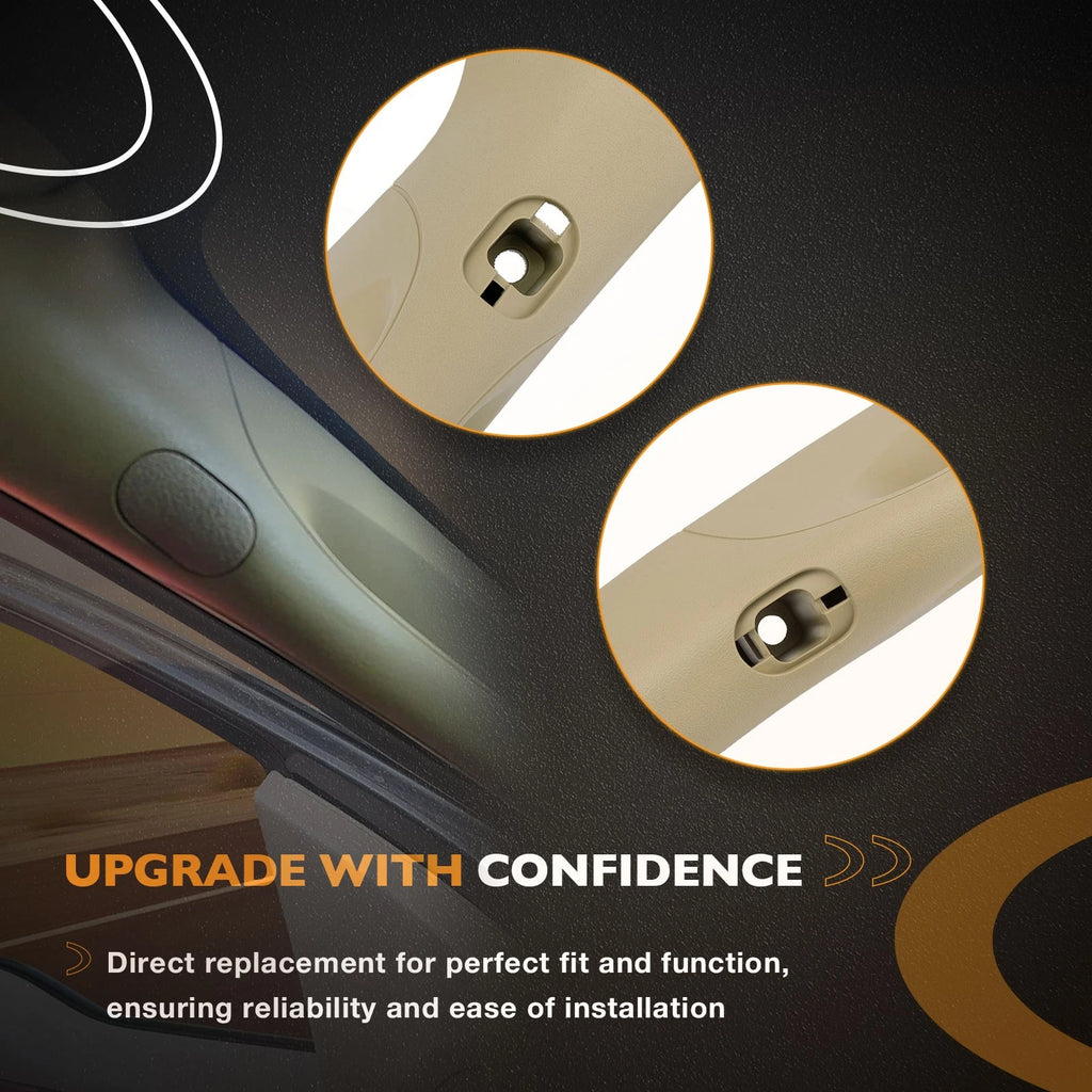 A Pillar Interior Trim Grab Handle Set for Ford F-150 (2004-2008)