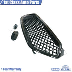 Front Upper Grille for Ford Taurus (2013–2019) Carbon Fiber Style