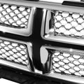 Honeycomb Mesh Front Bumper Grille Kit for Dodge Durango (2011–2013)