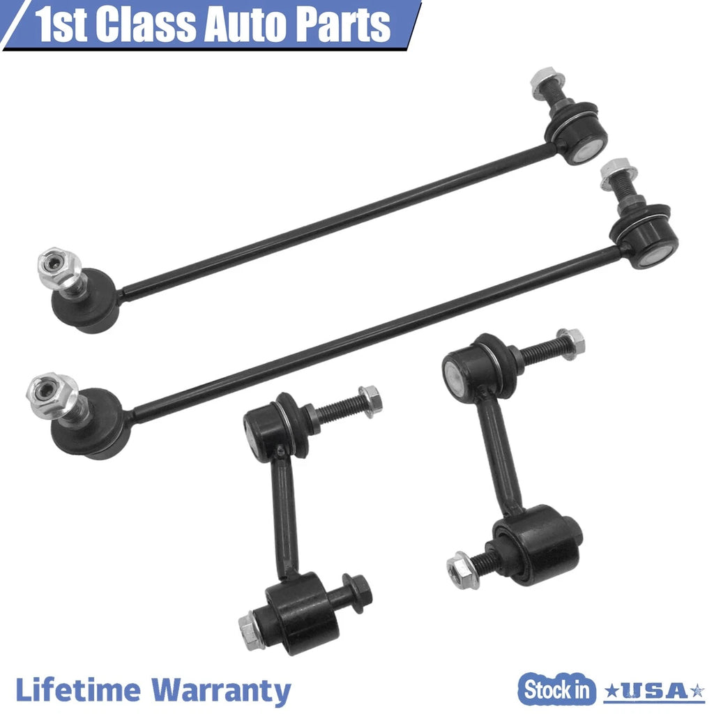 Set of 4 Front Suspension Rear Sway Bar Links for Audi A3 Quattro (2006–2014)