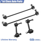 Set of 4 Front Suspension Rear Sway Bar Links for Audi A3 Quattro (2006–2014)