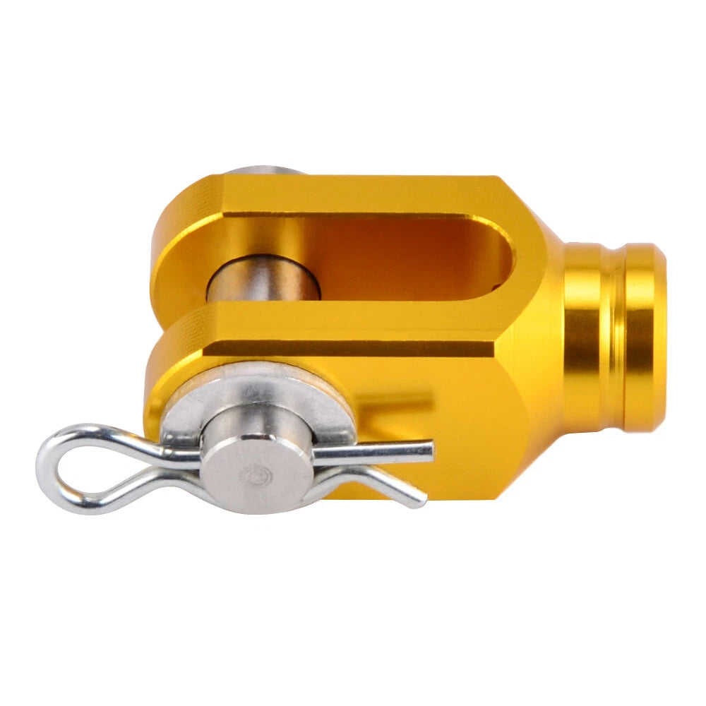 CNC Rear Brake Pedal Clevis for Suzuki RM80 RM85 (1998–2017) RM125 RM250 (2001–2013) Gold