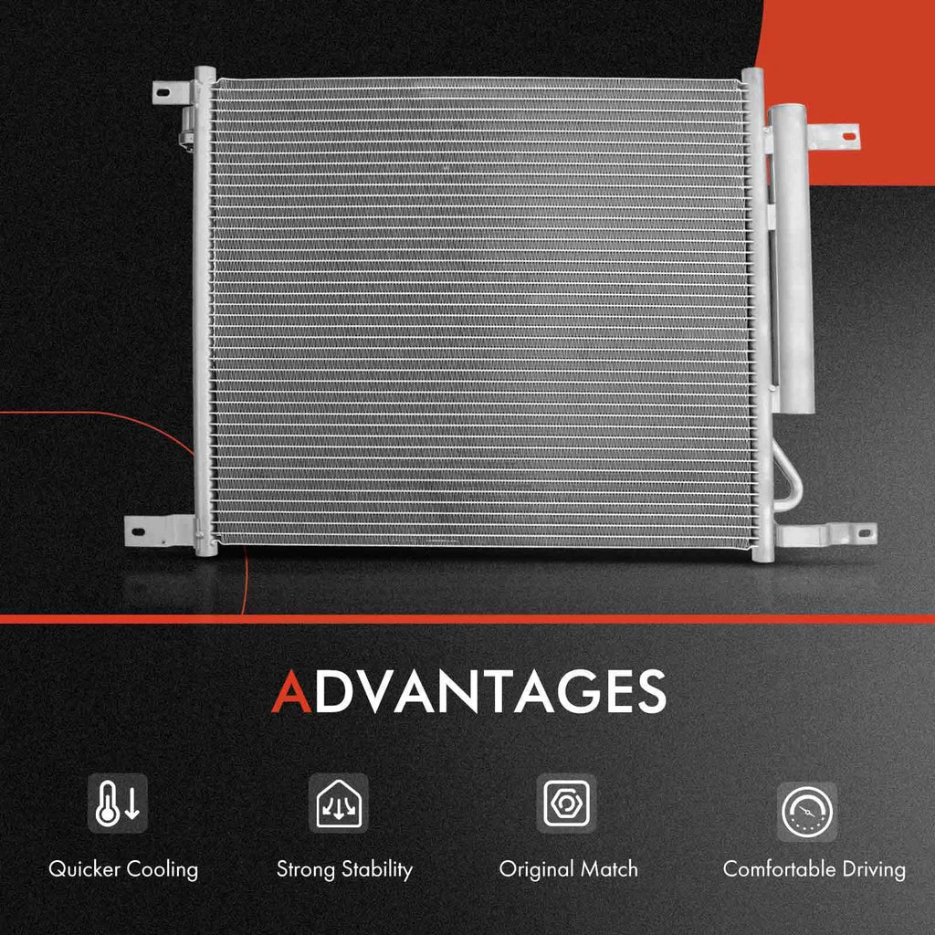 Radiator & AC Condenser Set for Chevy Aveo/Aveo5 (2004-2011)