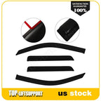 Wavy UV Window Visor Vent Shade Rain Guard for Chevy Trailblazer/GMC Envoy