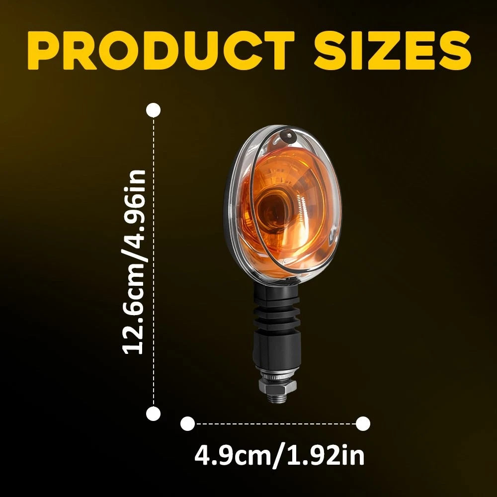 Clear Amber Turn Signal Lamp for Buell X1 (1999–2002) & Blast (2000–2010)